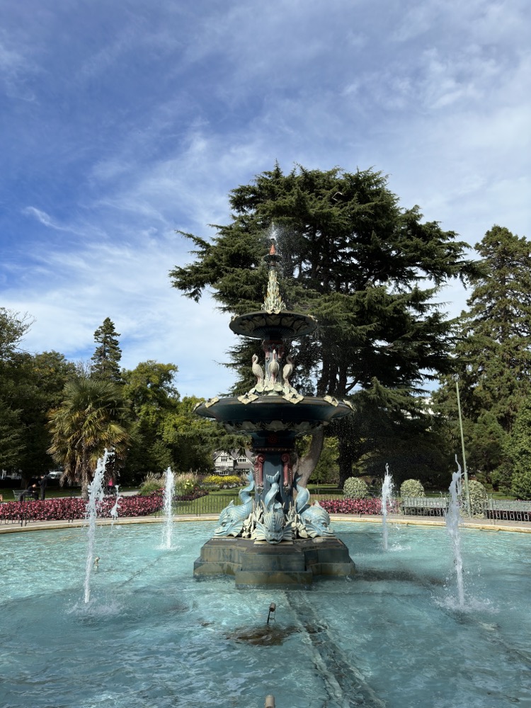 Peacock Fountain