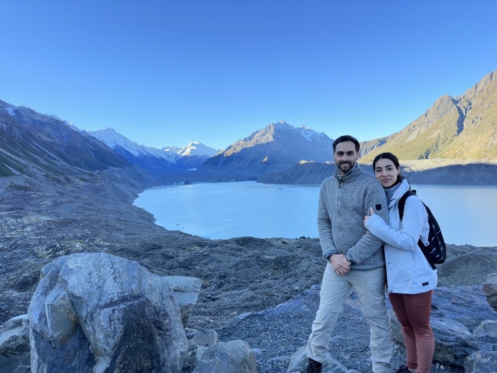 Vom Gletscher ist inzwischen nicht mehr viel übrig