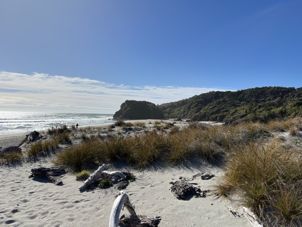 Ein wahnsinnig schöner Strand, wir wollten gar nicht mehr weg