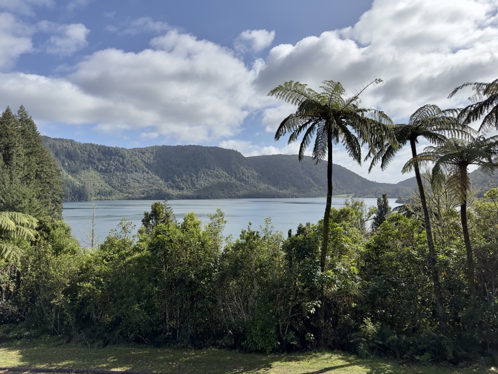 Blick auf den Tikitapu